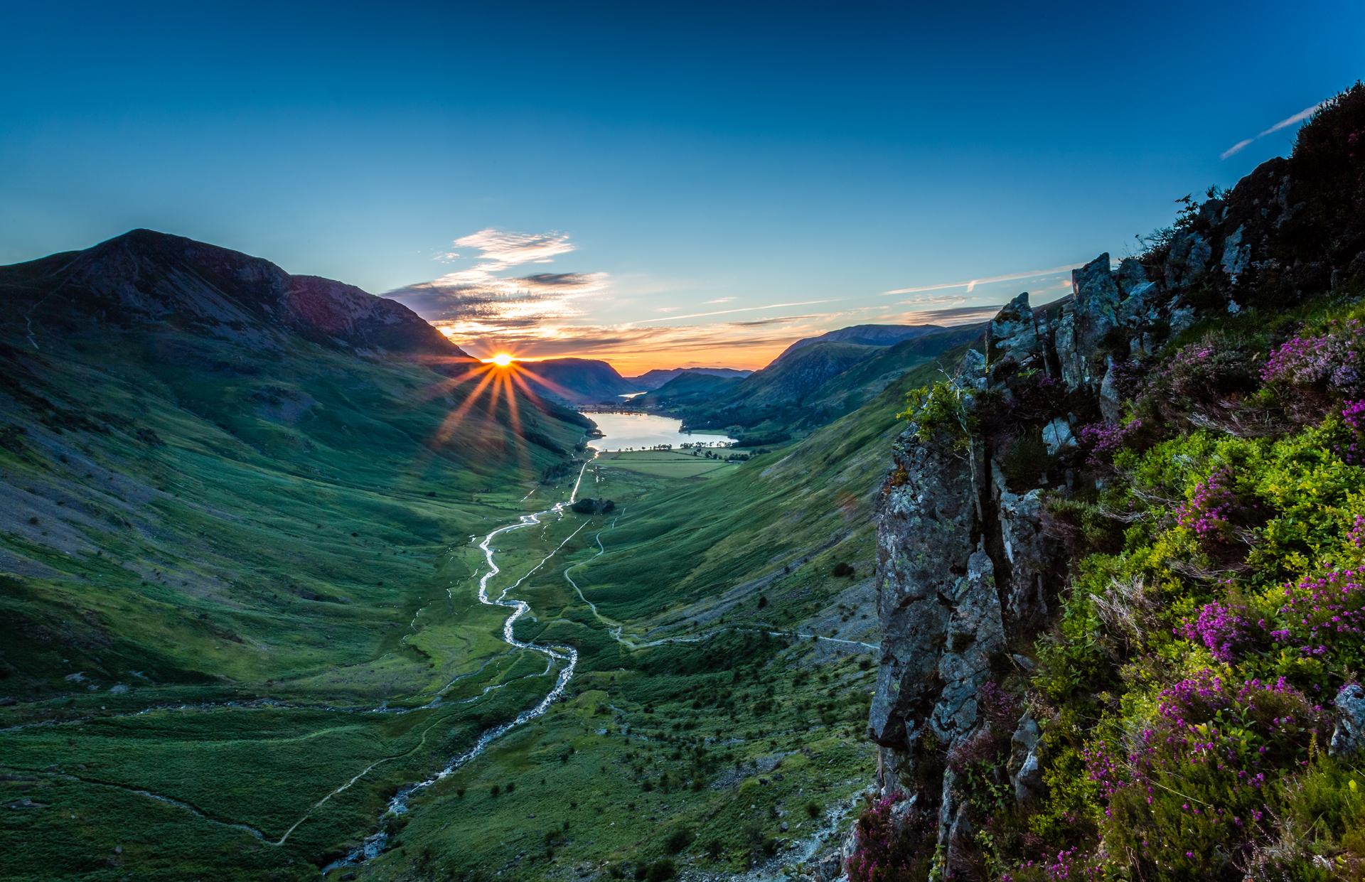 Cumbria sunset