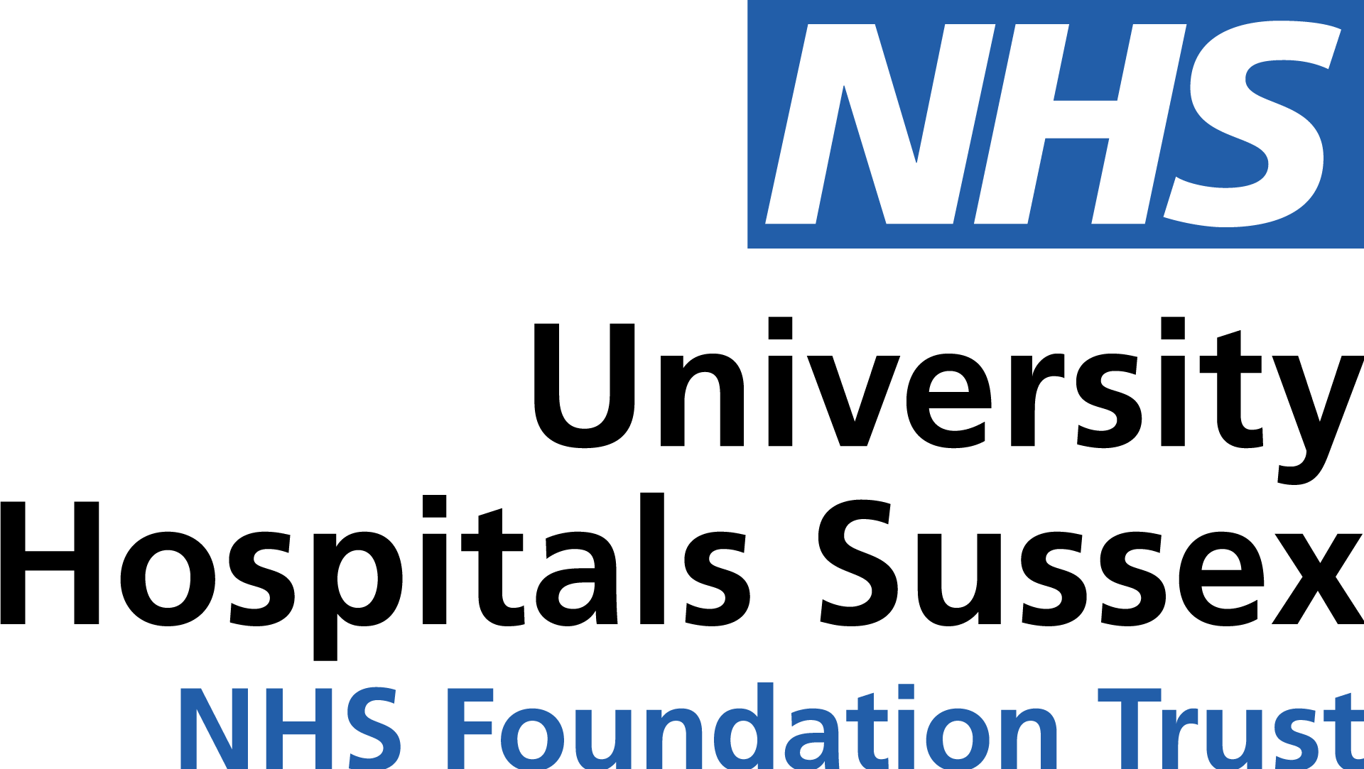 UNIVERSITY HOSPITALS SUSSEX NHS FOUNDATION TRUST LOGO